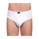 Tutku Erkek Slip Külot,%100 Pamuk, Beyaz, M Beden, 6'lı Paket