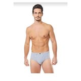 Tutku Erkek Slip Külot,%100 Pamuk, Gri, L Beden, 6'lı Paket
