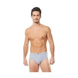 Tutku Erkek Slip Külotu, Pamuk, 6'lı Paket, Gri
