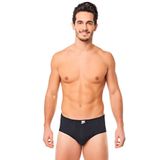 Tutku Erkek Slip Külotu, Pamuklu, 6 Adet, Siyah, 2XL Beden