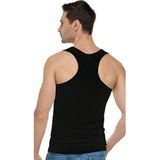 Tutku Erkek Spor Atlet 3'lü Paket Pamuklu Ribana Kumaş, Siyah, M