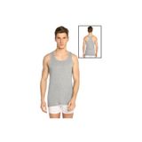 Tutku Erkek Spor Ribana Atlet,%100 Pamuk, Gri, L Beden, 3 Adet