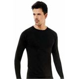 Tutku Erkek Termal İçlik Üst Uzun Kol Fanila, Siyah, 2XL