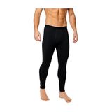 Tutku Erkek Termal Tek Alt,%60 Polyester%35 Viskon%5 Elastan, Siyah, XL