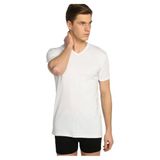 Tutku Erkek V Yaka, Kısa Kollu İç Giyim T-Shirt, Beyaz, L Beden