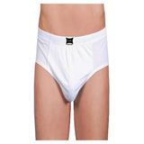 Tutku Erkek%100 Pamuk Penye 7'li Paket%100 Pamuk Penye Slip Külot Yeni Sezon, Beyaz, 2XL