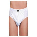 Tutku Erkek%100 Pamuk Penye 7'li Paket%100 Pamuk Penye Slip Külot Yeni Sezon, Beyaz, M