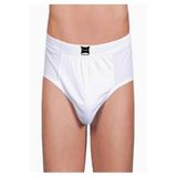 Tutku Erkek%100 Pamuk Penye 7'li Paket%100 Pamuk Penye Slip Külot Yeni Sezon, Beyaz, XL