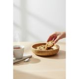 Tutku Home Bambu Büyük Salata Kasesi, Bowl / 22 Cm