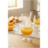 Tutku Home Kısa Ayaklı Kristal Cam Kadeh 250 ML