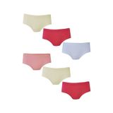 Tutku Iç Giyim 6Lı Kız Çocuk Pınar Bato Pamuklu Slip Külot cok-renkli