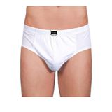 Tutku İç Giyim Pamuklu Erkek Slip Külot Battal Beden 6lı Paket Beyaz Battal