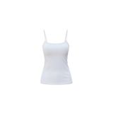 Tutku Kadın 6 Adet%100 Pamuk İp Askılı İnce Beyaz Atlet, L/XL Beden