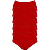 Tutku Kadın 6'lı Dantelli Bato Bikini, Kırmızı, 3