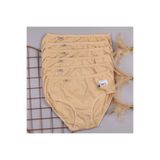 Tutku Kadın Bej Elastan Külot, 6'lı Set, 3 Beden