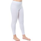 Tutku Kadın Düz Uzun Rahat Fit Tayt TKD0173 6'lı Ekonomik Paket - 4XL - Beyaz
