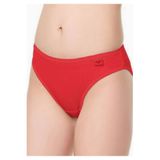 Tutku Kadın Elastan Düz Bikini Külot 12 Li Paket Yeni Sezon (1 Adet Ekonomik), Kırmızı, Standart