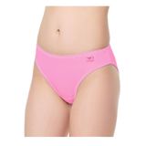 Tutku Kadın Elastan Düz Slip Külot Yeni Sezon (6 Adet Ekonomik Paket), Pembe, Standart