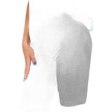 Tutku Kadın Gri Kısa Tayt, 2XL Beden, 3'lü Paket