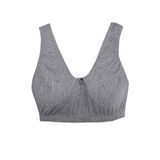 Tutku Kadın Gri Pamuklu Penye Body Sütyen, 90 Beden, 2'li Paket
