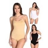 Tutku Kadın Karışık Renk Paket Ip Askılı Likralı Kancalı Çıtçıtlı Body Zıbın 3'lü TUT87256 (L)