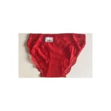 Tutku Kadın Kırmızı Bikini Külotu, Beden 5