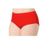 Tutku Kadın Kırmızı Elastan Bato Külot, XL Beden, 6'lı Set