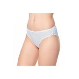 Tutku Kadın Küçük Puantiyeli Kırmızı Slip Külot Yeni Sezon (6 Adet Ekonomik Paket), Beyaz, Standart