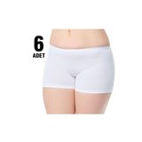 Tutku Kadın Pantolon Külot, 6'lı Set, Katalog Rengi, L Beden