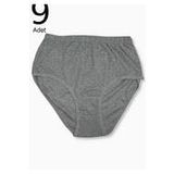 Tutku Kadın Ribana Bato Külot, Gri, XL, 9'lu Paket
