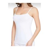 Tutku Kadın Siyah 5 Rib İp Askılı Atlet 0135-Tut, Beyaz, 2XL
