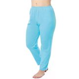 Tutku Kadın Uzun Alt Pijama Zenne %100 Pamuk -3 Adet Karışık Renk-3XL