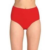 Tutku Kadın Yüksek Bel Slip Külot, Kırmızı, S
