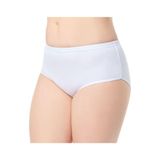 Tutku Kadın%100 Pamuk Yüksek Bel Bayan Külot 6'lı, Beyaz, 2XL