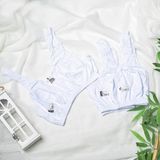 Tutku Keyal 2 Adet Anne Yarım Atlet Penye SÜTYEN-BEYAZ-100 - Standart - Çok Renkli