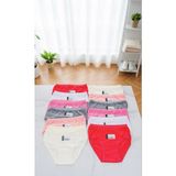 Tutku Kız 12‘li Çocuk Kilot Pamuklu Bikini - Çok Renkli (P02) - 5