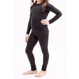 Tutku Kız Çocuk Termal Alt-Üst Set Takım, Polyester, Siyah, 5-7 Yaş
