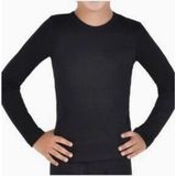 Tutku Kız Çocuk Termal Fanila Siyah Renkli Polyester Malzeme ile 6 Adet Ekonomik Paket