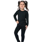 Tutku Kız Çocuk Termal İç Giyim Takımı 8-10 Yaş, 8-10 Yıl, Mrc Kid's Termal, Siyah, Kadın