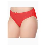 Tutku Küçük Puantiyeli Kadın Slip Külot 6'lı Paket Kırmızı Standart