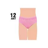 Tutku P1040S997 834 Kız Çocuk Ince Bel Pınar Slip Külot 12'li