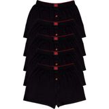 Tutku Penye 5'li Erkek Boxer Pamuklu Rahat Bol Kesim - Siyah - 2XL