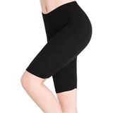Tutku Penye Kısa Tayt 3 Adet - 3XL - Siyah