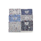 Tutku Poky Erkek Çocuk Atlet, Karışık Renk, Elastan, 6'lı Set, 7-8 Yaş
