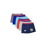 Tutku Renkli Erkek Çocuk Boxer, 6'lı Paket, 13 Beden