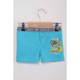 Tutku Scooter Baskılı Erkek Çocuk Boxer, 9-10 Yaş, Çok Renkli