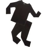 Tutku Siyah Termal Takım Erkek Çocuk İçin %60 Polyester %35 Viskon Rahat Giyim Deneyimi - 11 - 13 Yaş