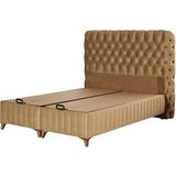 Tutku Yatak FLUFFY Başlıksız Baza - 200 x 200 cm - Kahverengi