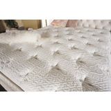 Tutku Yatak Fluffy Pedli Torba ve Mini Paket Yaylı Omurga Destekli Yatak Seti Yatak+Baza+Başlık 140X190 - 140 x 190 cm