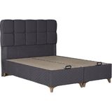 Tutku Yatak SİLVER Başlıksız Baza - 90 x 200 cm - Gri